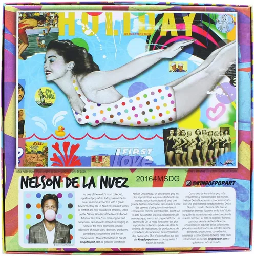 Miniatura 2 de Nelson De La Nuez King of Pop Art - Rompecabezas de 1000 piezas Summer to Remember