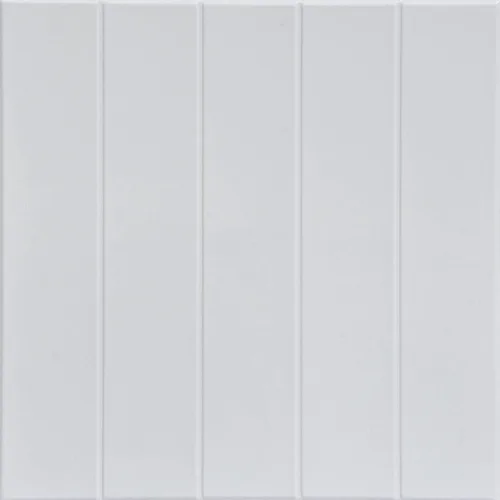 À LA MAISON CEILINGS R104 - Azulejo de techo de espuma con pegamento (21.6 pies cuadrados/caja), paquete de 8, blanco ultra puro, satinado (Behr)