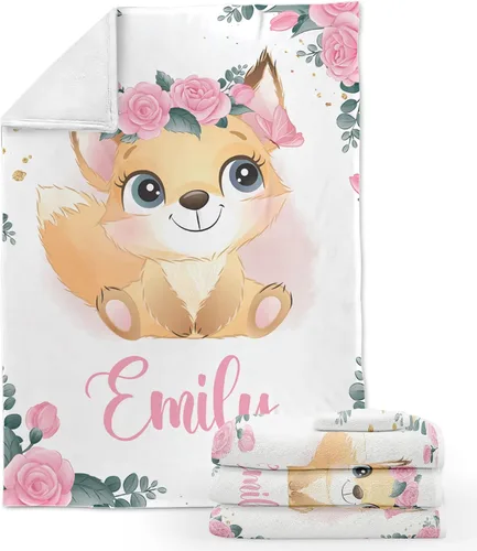 Miniatura 17 de ZouZou Mantas de bebé personalizadas con nombre, mantas de bebé personalizadas para niñas, manta de bebé de oso, el mejor regalo para bebé, recién
