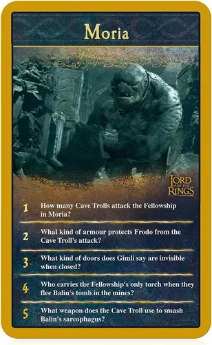 Miniatura 2 de Top Trumps Juego de preguntas El Señor de los Anillos