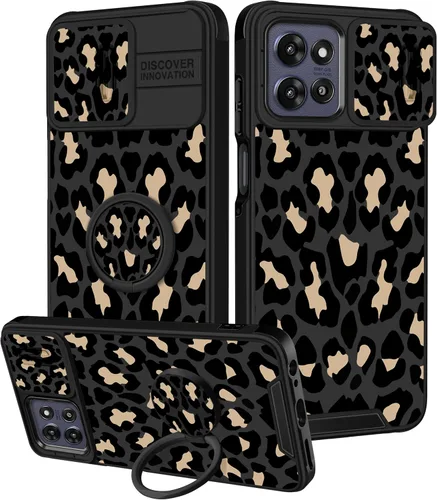 Miniatura 49 de para Moto G 5G 2023 funda - Cubierta de teléfono linda con corazón para mujeres y niñas, diseño único negro con cubierta deslizante para la cámara