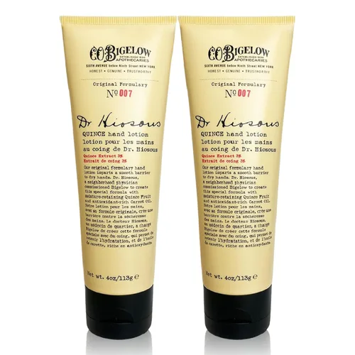 C. O. Bigelow Dr. Hiosous - Loción de manos de membrillo para manos secas, crema de manos para mujeres y hombres para suavizar la piel seca y