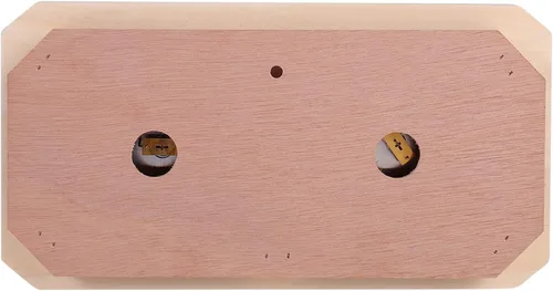 Miniatura 3 de MIFXIN Termómetro de sauna higrotermógrafo de madera para sauna 2 en 1 doble esfera de humedad interior medición de temperatura higrómetro