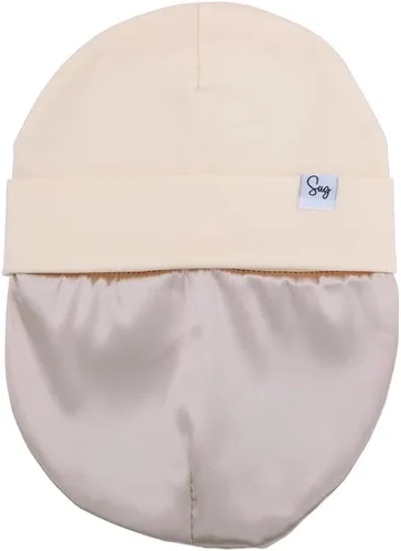 Miniatura 73 de Gorro de punto para recién nacido, para niños y niñas, con forro de satén sedoso, gorro para niños pequeños