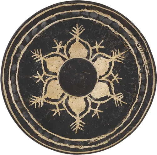 Miniatura 4 de Gongs tailandeses - Incluye cuerda para colgar y mazo/martillado a mano y grabado/tono declarativo transparente/varios tamaños/Pezón Gong/Hecho