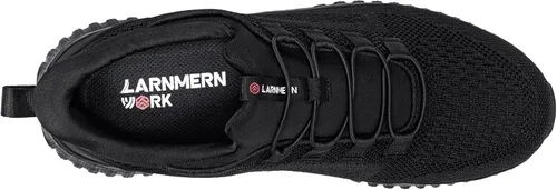 Miniatura 4 de LARNMERN Zapatos antideslizantes impermeables para hombre, zapatos deportivos de servicio de alimentos, para cocina, restaurante, chef, zapatos