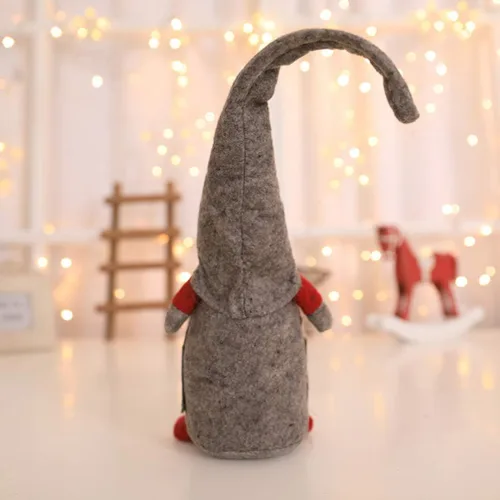 Miniatura 8 de KESYOO Adorno de muñeco de gnomo de Navidad sueco Tomte, adorable muñeca sin rostro, sueco, escandinavo, Papá Noel, decoración de escritorio