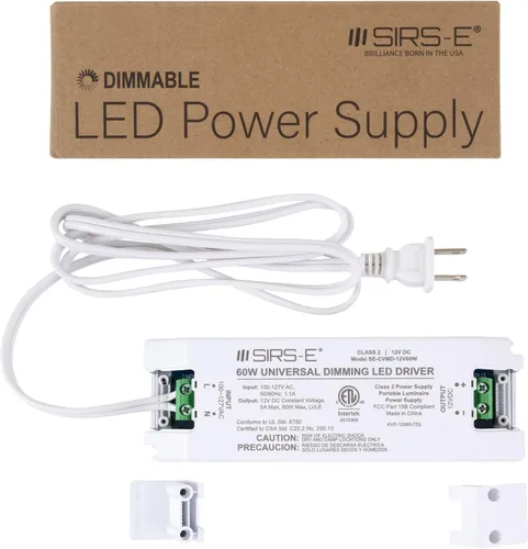Miniatura 3 de SIRS-E StripFlexLED - Tira de luces LED blancas, 12 V, 60 LEDs/m, 2700 K, blanco cálido, 16.4 pies (16.4 ft), certificación UL, fabricada en Estados