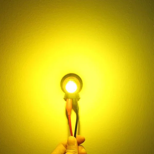 Miniatura 5 de Alla Lighting - Bombillas LED H8 H11 H16 para luces antiniebla de 2800 lúmenes, 3200 K amarillo dorado DRL de repuesto para coches, camiones, mejora