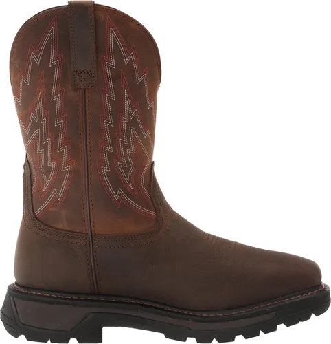 Miniatura 6 de ARIAT BMVY9 - Botas de trabajo impermeables para hombre, color marrón oscuro/marrón envejecido, 10.5 de ancho Marrón Oscuro/Marrón Desgastado