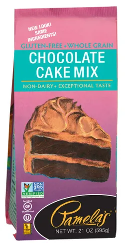 Miniatura 10 de Pamela's Products Mezcla de pastel sin gluten, vainilla clásica bolsas de 21 onzas (paquete de 6)