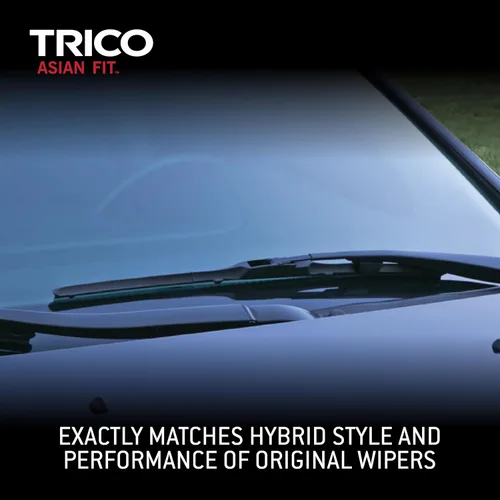 Miniatura 3 de TRICO Solutions™ Asian Fit - Limpiaparabrisas de repuesto automotrices de alto rendimiento de 24 y 18 pulgadas, paquete de 2, para modelos selectos