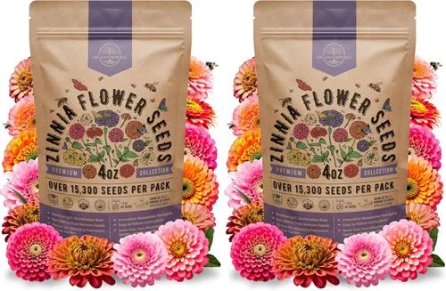 Miniatura 23 de Paquete de Semillas de Mezcla de Girasol 4 oz - Más de 5,100 Semillas de Girasol Reliquia No-GMO para Plantar, Flores Anuales en Paquete de Semillas