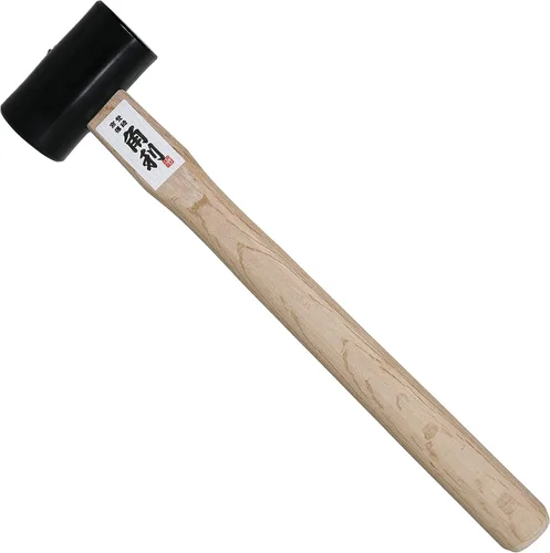Miniatura 10 de KAKURI Martillo cincel de 13 oz (375 g) Martillo Daruma japonés para carpintería, herramienta de carpintero para cincelar, talla de madera, cara