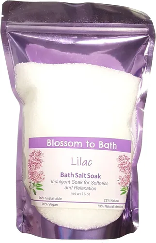 Miniatura 27 de Remojar sal de baño de azúcar morena e higos (16 onzas) – Fragancia natural – es perfecto para la relajación de cuerpo completo, remojo de pies