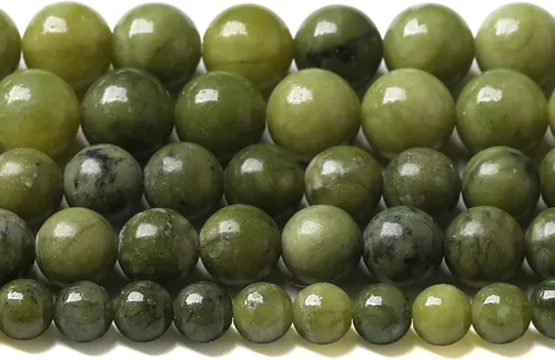 Miniatura 30 de 88 cuentas de cuarzo rutilado dorado de piedra natural de 4MM (5/32 de pulgada), gemas de grado 2A, cristal semiprecioso de actinolita, cuentas