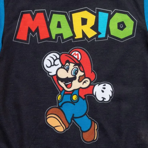 Miniatura 4 de SUPER MARIO Nintendo Mario and Luigi - Conjunto de pijama y pantalones para dormir para niños pequeños