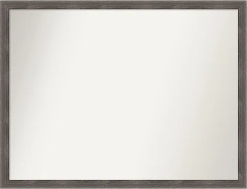 Miniatura 9 de Amanti Art Espejo personalizado, espejo de baño gris plomo a rayas, espejo de pared o espejo de tocador de baño sobre el fregadero