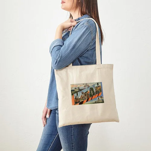 Miniatura 2 de CafePress Utah UT - Bolsa de compras de lona beige natural reutilizable