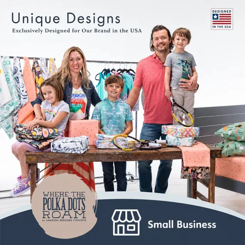 Miniatura 9 de Where The Polka Dots Roam Nautical Ocean - Juego de ropa de cama individual – Juego de cama de 3 piezas súper suave para niños con sábana bajera
