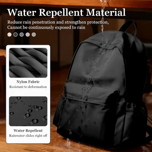 Miniatura 7 de Mochila de escuela secundaria para adolescentes, linda mochila universitaria para mujeres, bolsa de escuela secundaria, mochila de viaje casual