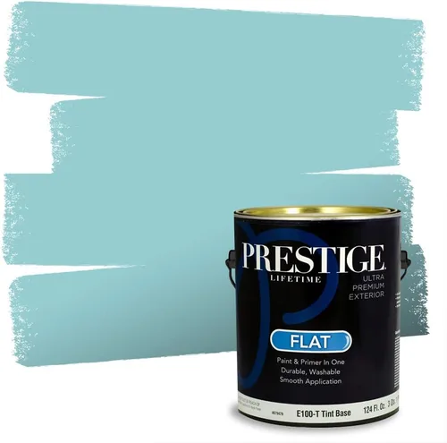 Miniatura 176 de PRESTIGE Pintura interior e imprimación en uno, azul cielo, semi-brillante, 1 galón