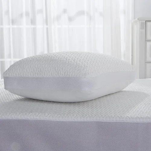 Miniatura 2 de Levinsohn - Funda de colchón refrescante suave y cómoda, hipoalergénica con malla, matrimonial, color blanco