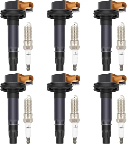 Miniatura 33 de ECCPP UF765 4 bobinas de encendido con 4 bujías de iridio A4 Q5 2014-2020 l4 2.0L 1.8L UF765