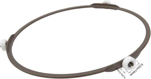 Miniatura 4 de 1 juego de acoplador giratorio para microondas y placa de vidrio, anillo de rueda de soporte de rueda de diámetro exterior de 7 pulgadas/7.008 in