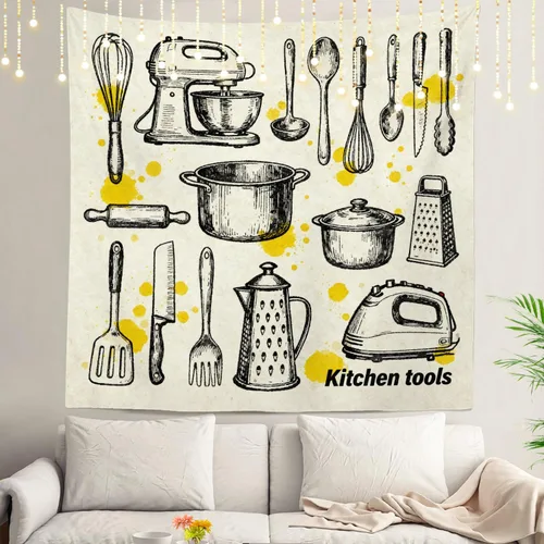 Miniatura 124 de Shrahala Tapiz de pared cristiano con palabras blancas, palabras de Navidad, escuela, Jesús, Biblia, adoración de la Biblia, tapiz grande