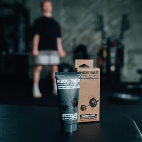 Miniatura 8 de Gamer Grip Crema Strength & Fitness para manos sudorosas, fórmula líquida sin tiza, crema de agarre para levantamiento de pesas, escalada, golf