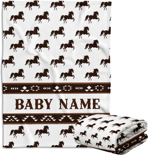 Miniatura 16 de Mantas con estampado de vaca, mantas occidentales para bebés, mantas de bebé vaquero, mantas de bebé personalizadas para niñas y niños, Cosas