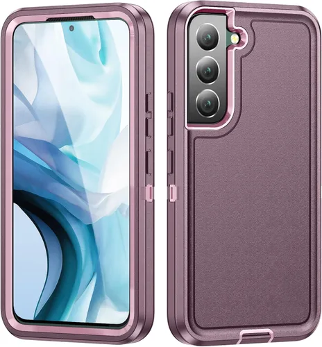 Miniatura 2 de Funda protectora para Galaxy S22 para mujer, a prueba de caídas híbrida, resistente, resistente, a prueba de golpes, ajuste delgado, para Galaxy