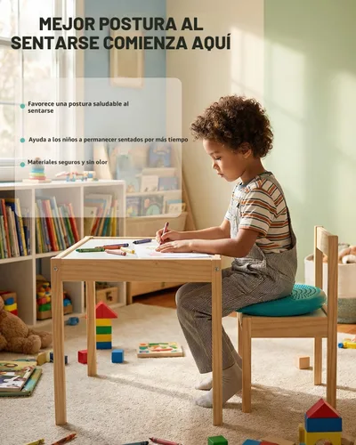 Miniatura 3 de Trideer Disco de equilibrio de núcleo con cojín oscilante, asiento flexible para aula primaria, asiento para meneo para niños sensoriales, 13.4 in
