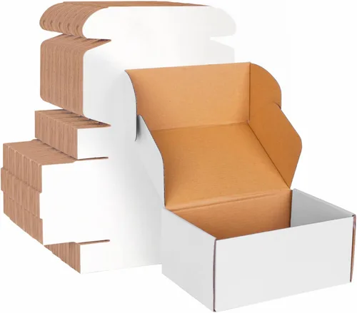 Miniatura 27 de Cajas de cartón corrugado marrones de 11x8x2, paquete de 30, cajas de envío para pequeñas empresas, cajas de correo, cajas de embalaje para correo