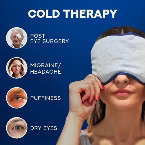 Miniatura 2 de Ticlo's - Máscara de ojos refrescante para ojos hinchados - Caja lista para regalo - Máscara de gel para dormir, compresa fría para círculos
