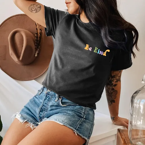 Miniatura 2 de Dear Person Behind Me - Camiseta inspiradora para mujer, camiseta de salud mental con texto en inglés You Matter Be Kind Self Care
