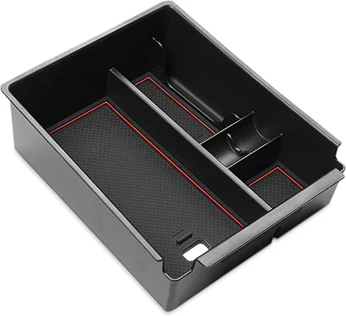 Miniatura 8 de POSAID Organizador de consola central para Hyundai Santa Cruz 2022 2023 2024 Bandeja de reposabrazos de consola central para Hyundai Tucson NX4 2022