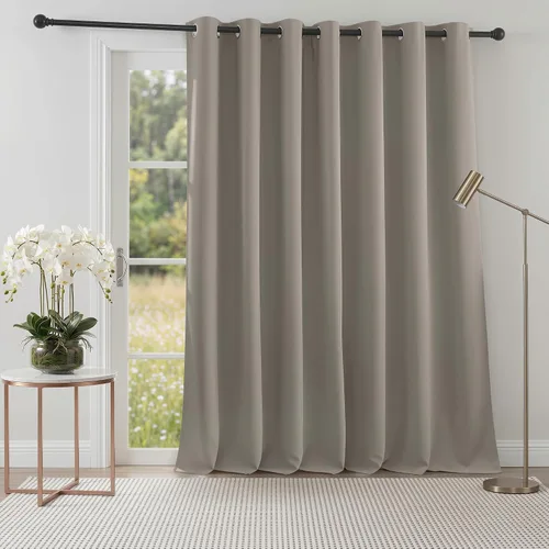 Miniatura 49 de RYB HOME - Cortinas opacas para patio - Cortinas con ojales sólidos, paneles de ventana grandes, eficiencia energética, cortinas de privacidad