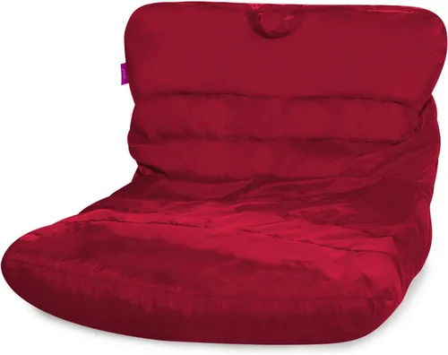 Miniatura 118 de Posh Beanbags - Sillón puff grande, 38 pulgadas, color azul rey sólido Nylon suave - Azul real