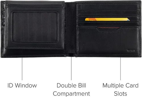 Miniatura 4 de TUMI - Delta Global Cartera extraíble con cerradura de identificación RFID para hombres - Negro, Negro