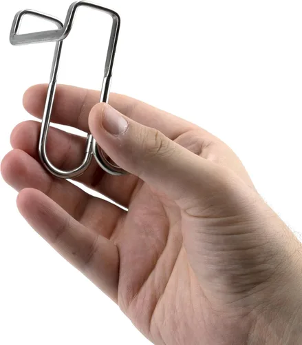 Miniatura 5 de 8 ganchos de metal en forma de S doble para colgar sobre el gabinete, para cocina, baño, armario, utensilios para colgar, toallas, ropa, cajón