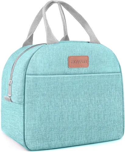Bolsa de almuerzo para mujeres y hombres, lonchera aislada para adultos, pequeña lonchera hermética enfriadora, contenedores de comida para almuerzo