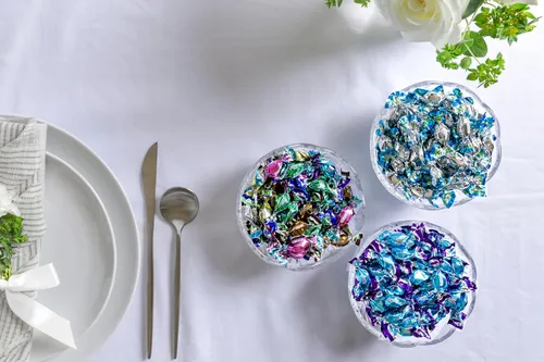 Miniatura 6 de GLITTERATI Deluxe Mint, caramelos duros italianos originales en miniatura, calidad de lujo, envueltos individualmente, 14 onzas (400 unidades)