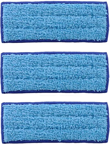 KEEPOW Braava Jet 240 Almohadillas para trapeador compatibles con irobot Braava Jet 240 241 245 Robot Mop, paquete de 3 almohadillas húmedas para