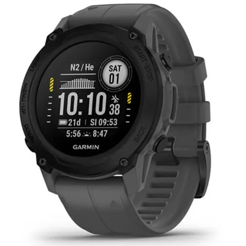 Garmin Descent™ G1, Ordenador de Buceo Resistente, Múltiples Modos de Buceo, Seguimiento de Actividad, Gris Ardesia Gris (Slate Gray)