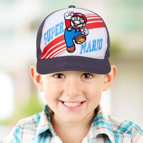 Miniatura 4 de Nintendo Boys Baseball Cap, Super Mario Adjustable Kids Hat for Ages 4-7