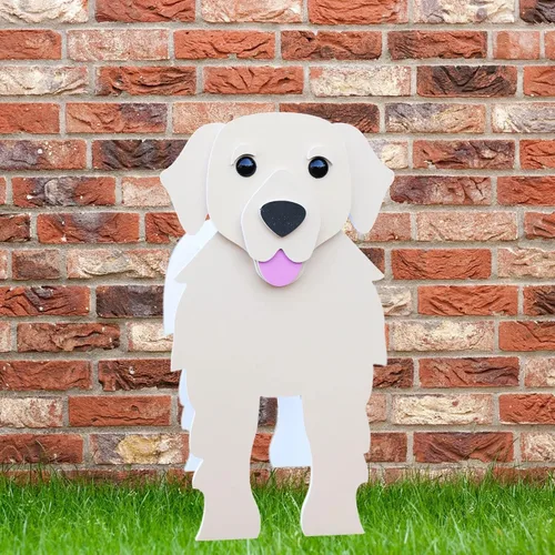 Miniatura 19 de Beagles - Contenedor para plantas con forma de perro, para amantes de las mascotas, maceta de PVC lindo para perros, macetas de cara para decoración