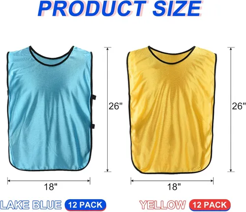 Miniatura 2 de PATIKIL Scrimmage - Chaleco de fútbol Pennies para entrenamiento de fútbol, deportes de equipo, pinnies camisetas de práctica de fútbol para adultos