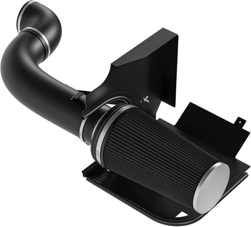 Kit de admisión de aire frío de 4 pulgadas con filtro y tubo de entrada recubierto de polvo compatible con GMC Chevy 99-06 1999 2000 2001 2002 2003